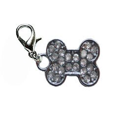 Rhinestone Bone Charm | Dog Bone Charm | Pet Jewelry | Dog Jewelry | Rescue Jewelry