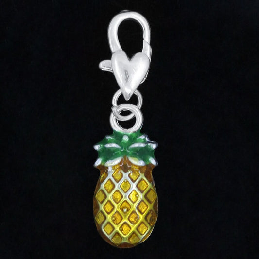 Pineapple Charm | Pineapple Jewelry | Fruit Charm | Fruit Jewelry | Food Jewelry | Hawaii Souvenir | Hawaii Charm