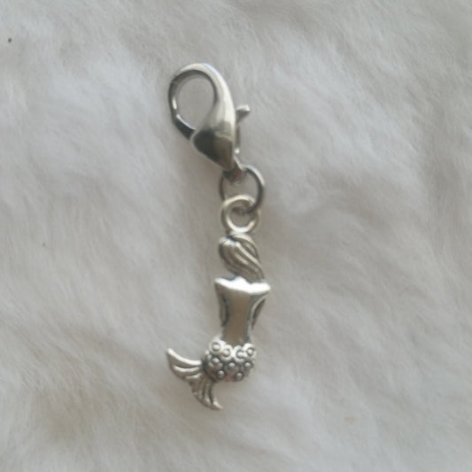 Mermaid Charm | Mermaid Back Charm | Mermaid Jewelry | Gift for Mermaid Lover | Mermaid Collector Gift