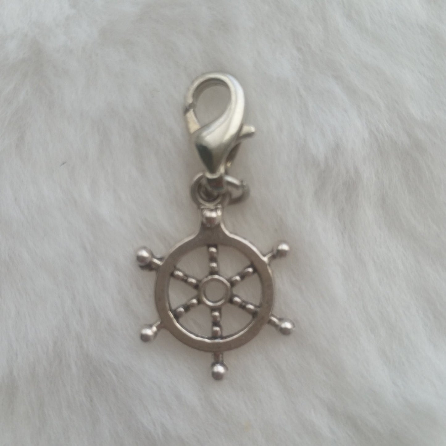 Ship's Wheel Charm | Sailing Charm | Sailing Jewelry | Nautical Charm | Nautical Jewelry | Pirate Charm | Pirate Jewelry | Charm for bracele