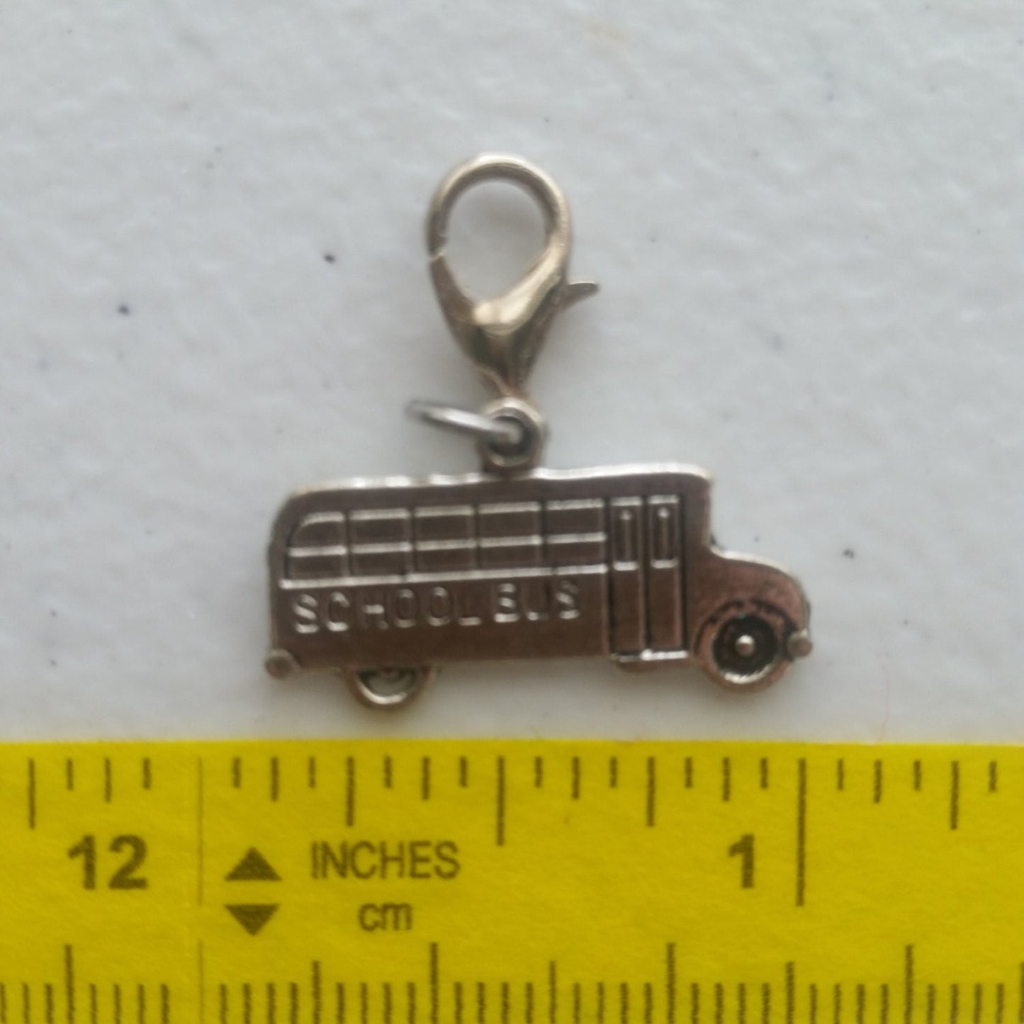 School Bus Charm | Gift for Bus Driver | Bus Driver Gift | Teacher Gift | Back to School | Jewelry Supply