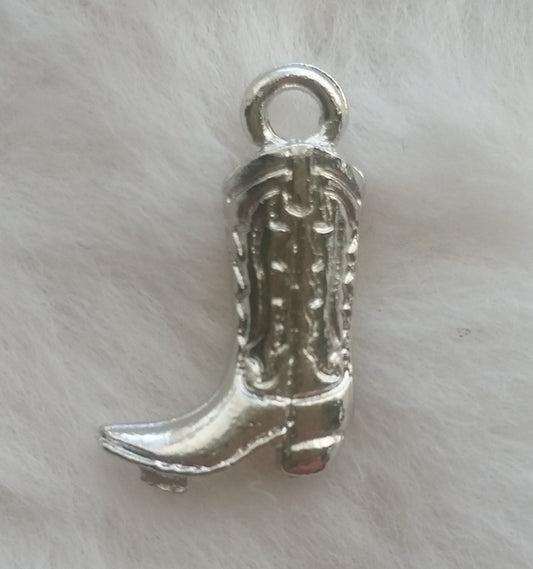 BULK Boot Charms | Silver Boot Charms | Wholesale Charms | Western Charms | Pack of 50.