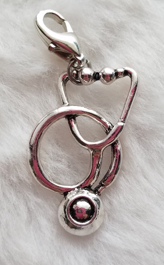 Stethoscope Charm | Stethoscope Jewelry | Medical Jewelry | Gift for Doctor | Gift for Nurse | Charm for Bracelet