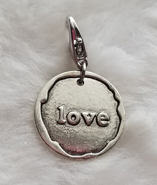 Love  Charm | Love Wax Seal Charm | Gift for Lover | Lover Gift | Valentine Gift | Valentine's Gift | Clip On Charm