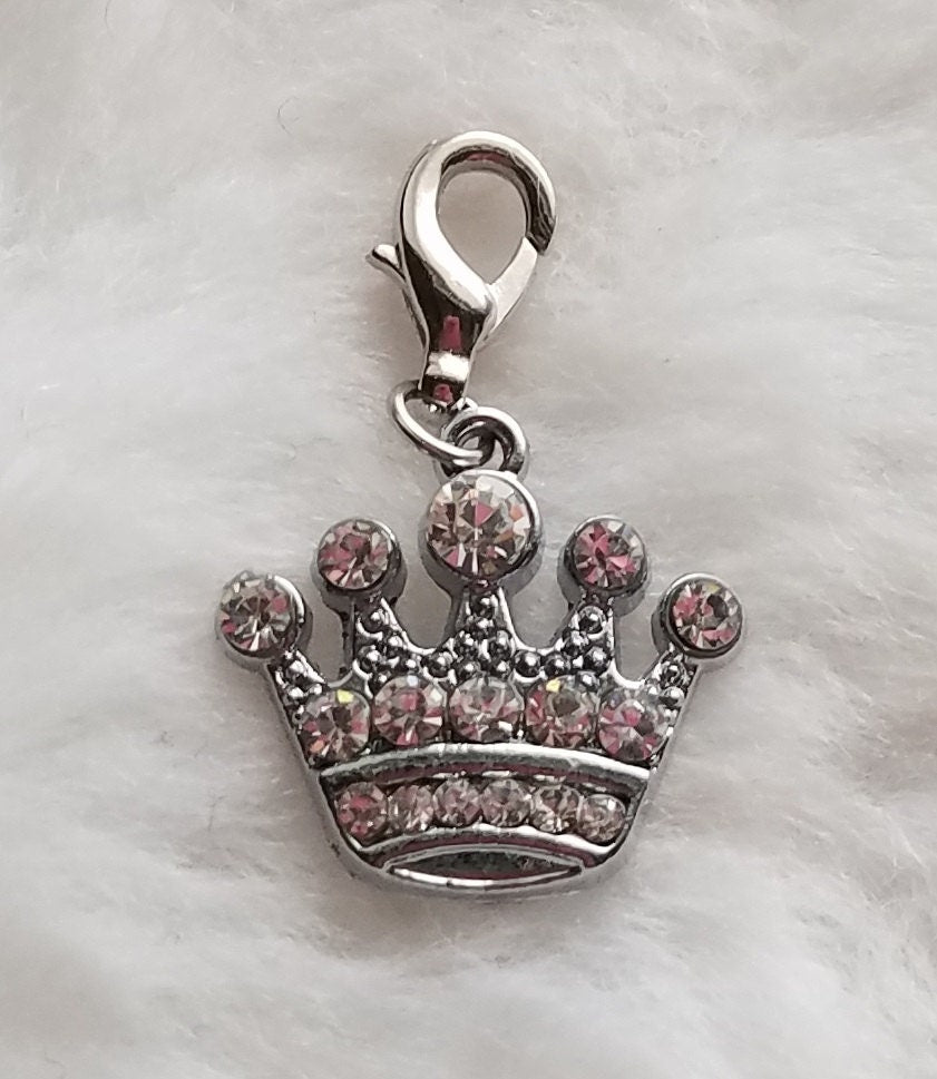 Princess Crown Charm | Crown Pendant | Crown Jewelry | Princess Jewelry | Beauty Pageant Charm | Beauty Queen Charm