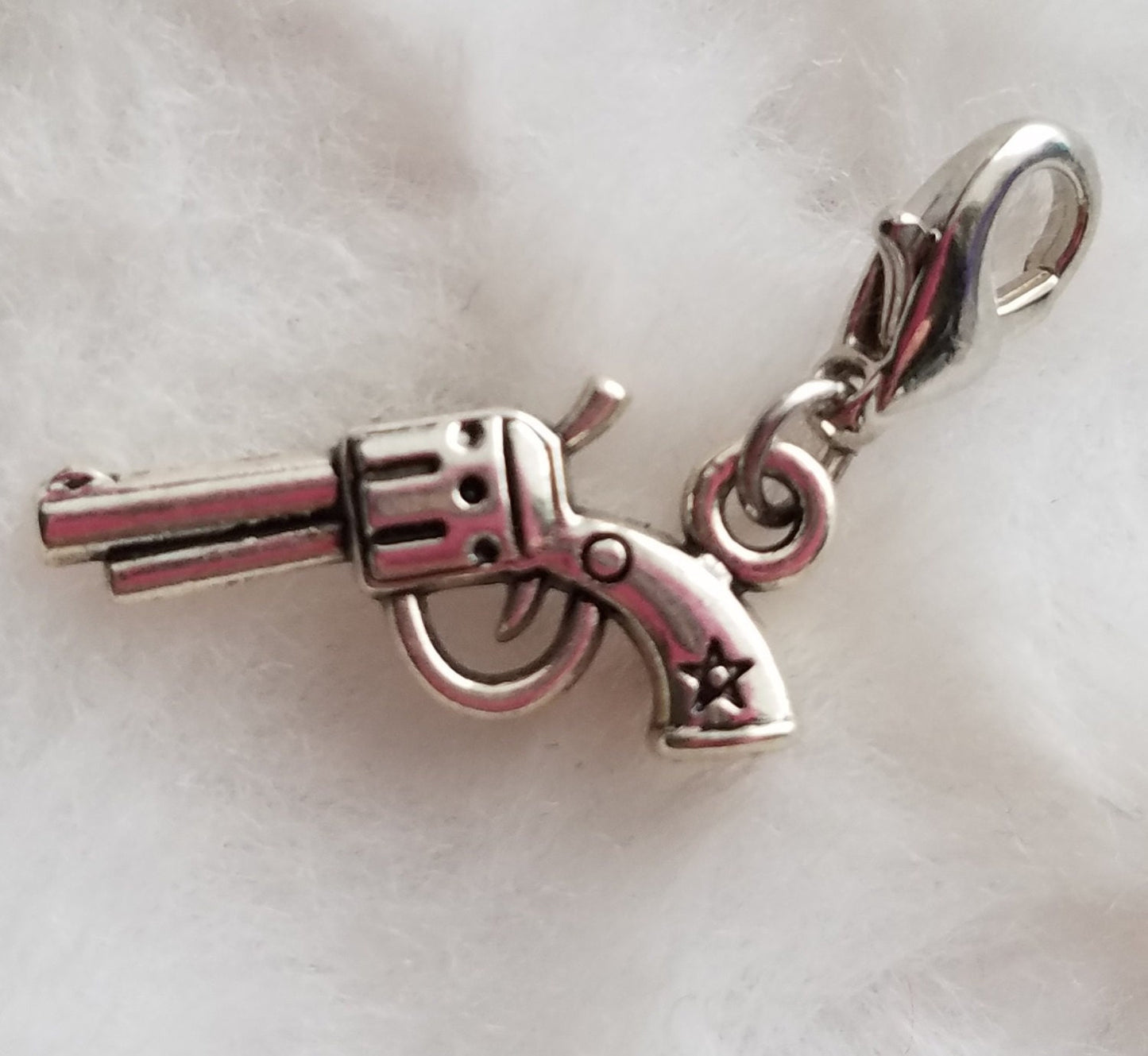 Star Pistol Charm | Star Handgun Charm | Weapon Charm | Gun Charm | Gun Jewelry