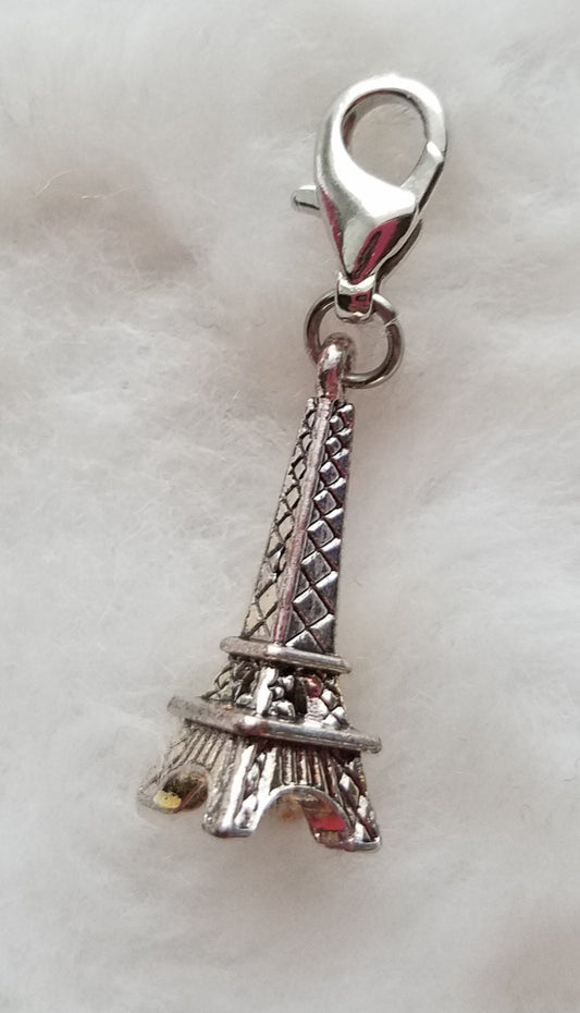 Eiffel Tower Charm | Eiffel Tower Pendant | French Charm | Paris France Charm | Travel Charm | Vacation Charm