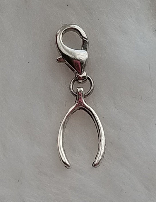 Wishbone Charm | Good Luck Charm | Wishbone Jewelry | Good Luck Jewelry