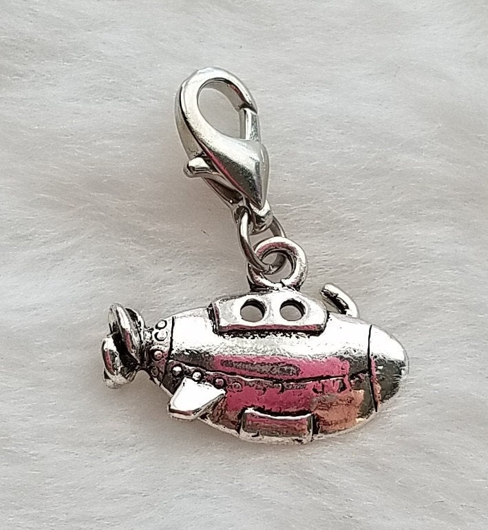 Submarine Charm | Sub Charm | Submarine Jewelry | Yellow Submarine | Nautical Charm