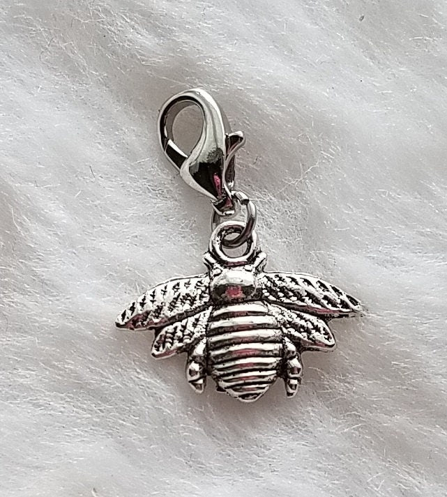 Bumble Bee Charm | Bumble Bee Pendant | Bumble Bee Jewelry | Honey Bee Charm | Honey Bee Jewelry