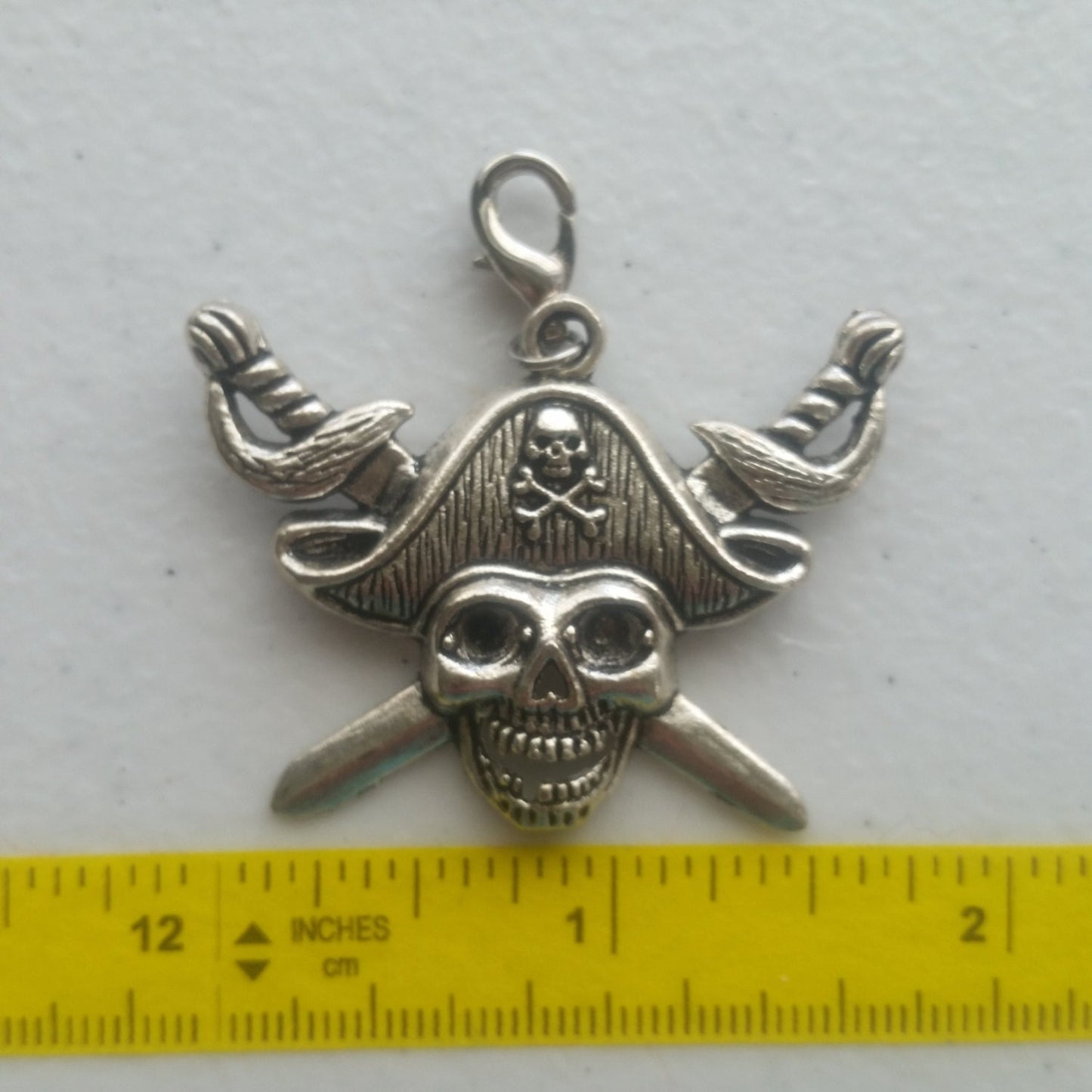 Pirate Pendant | Pirate Swords | Pirate Jewelry | Pirate and Swords Pendants | Package of THREE (3) Pendants