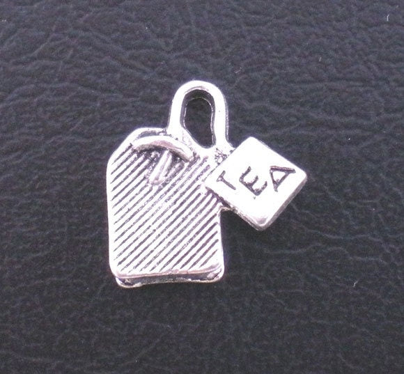 Teabag Charm | British Tea Charm | Tea Jewelry | Beverage Charm | Hot Tea Charm | England Souvenir