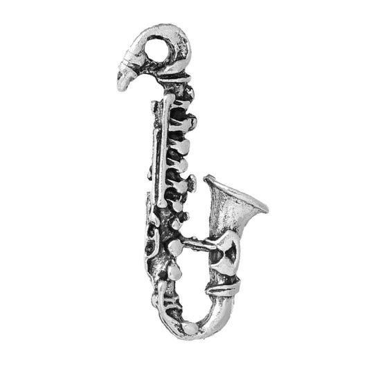 Saxophone Charm | Saxophone Jewelry | Gift for Saxophone Player | Saxophone Player Gift