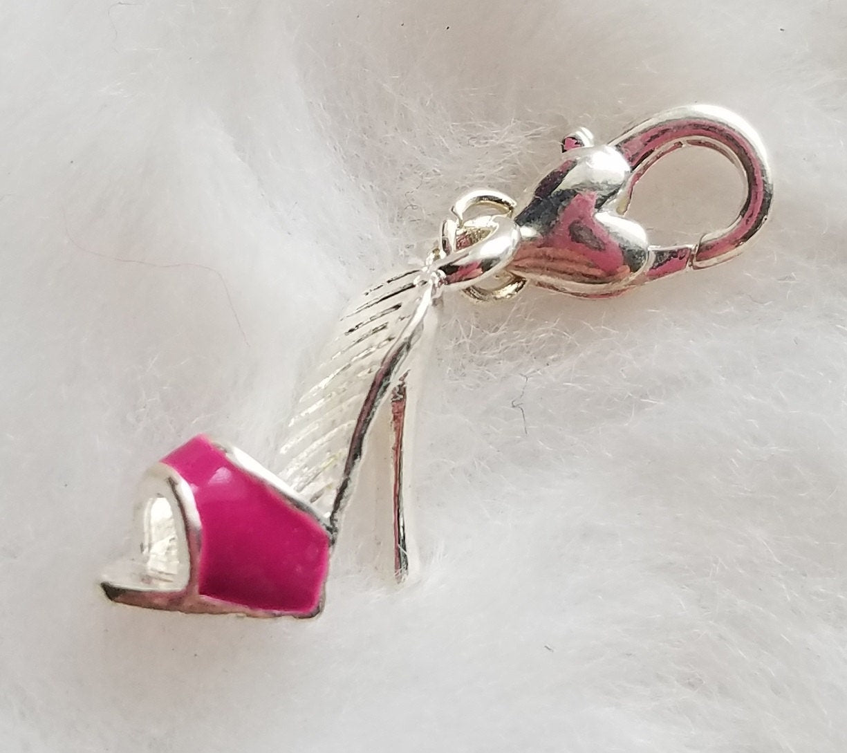 Princess High Heel Shoe Charms | Princess Shoe Charms | Shoe Fetish Charms | Shoe Collector Gift | Package of FIVE (5) Charms