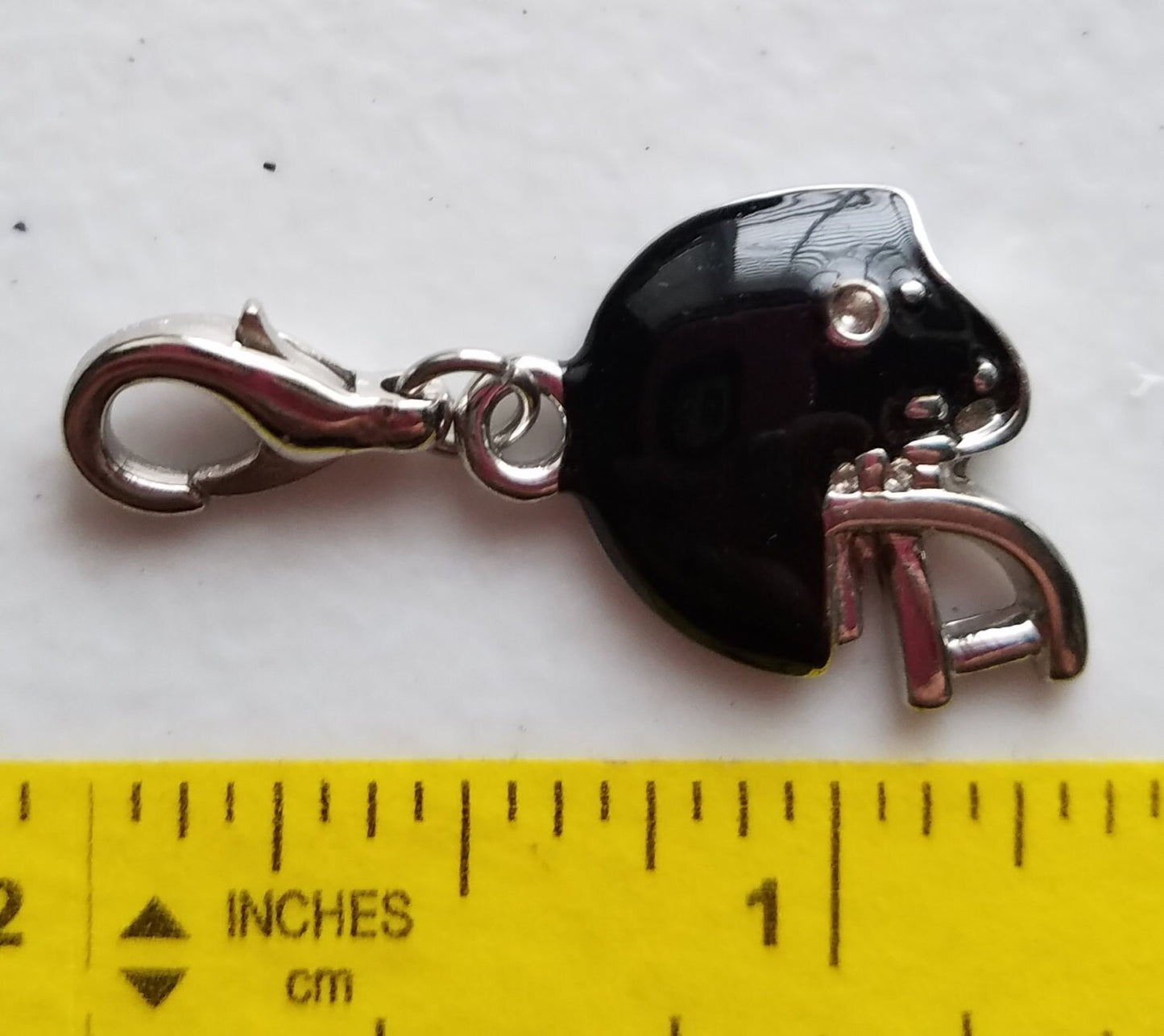 Football Helmet Charm | Football Mom Jewelry | Cheerleader Jewelry | Backpack Charms | Keychain Charms | Pack of three (3) charms