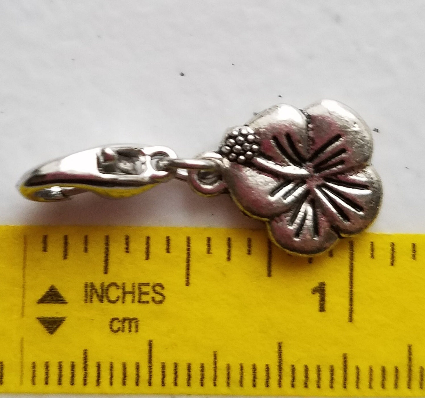 Hibiscus Flower Charm | Tropical Flower Charm | Hawaiian Charm | Flower Jewelry