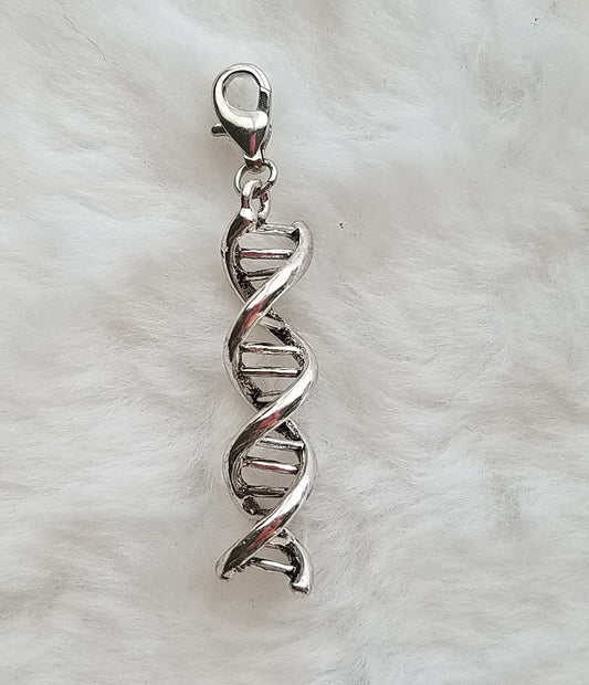 DNA Charm | DNA Pendant | DNA Strand Jewelry | Science Charm | Biology Charm