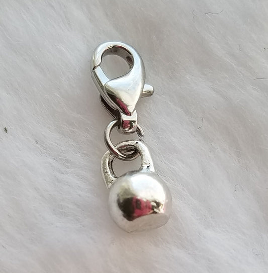 Kettlebell Weight Charm | Kettlebell Charm | Weight Lifting Jewelry | Fitness Charm