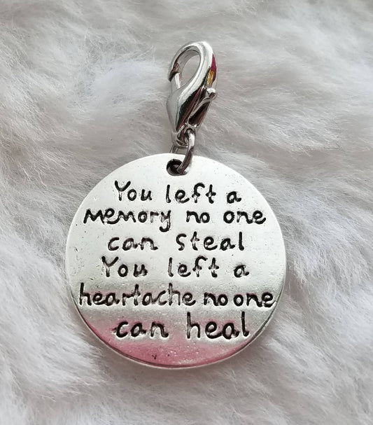 Pet Memorial Pendant | Pet Remembrance | Deceased Pendant