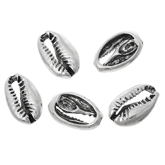 Cowry Seashell Charms - Pack of 3