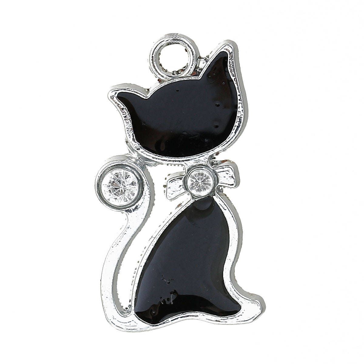 Black Cat Charm | Gift for Cat Owner | Gift for Cat Lover | Good Luck Charm