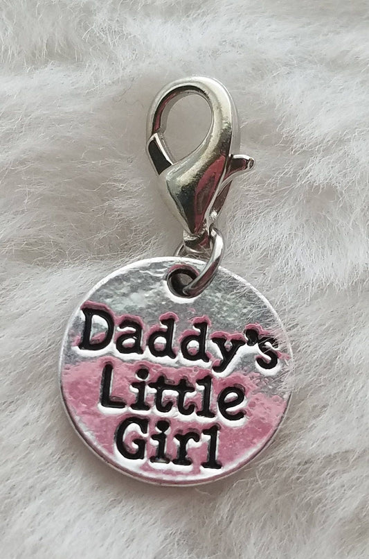 Daddy's Little Girl Charm | Daddy Charm | Little Girl Charm | Family Charm | Gift for Daughter