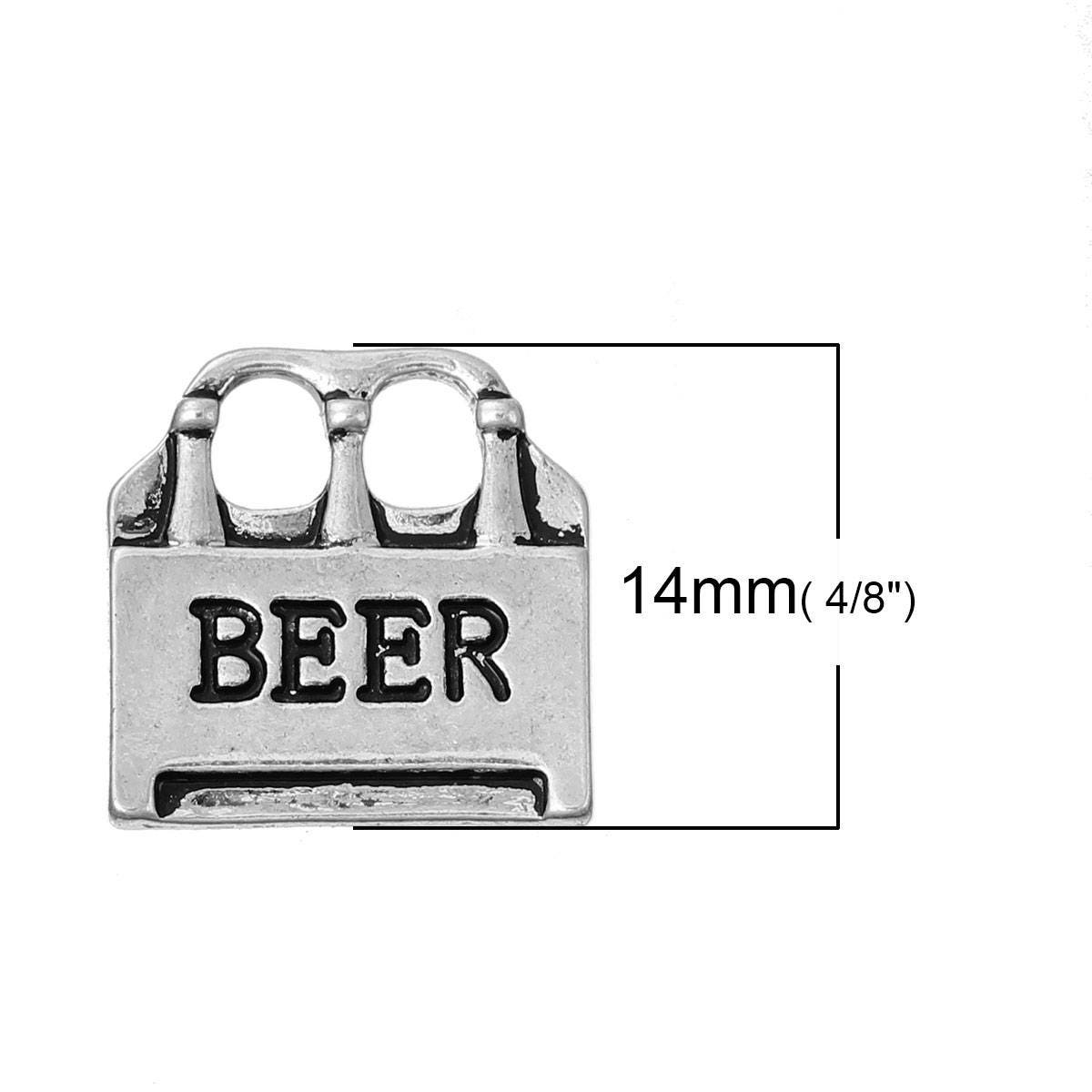 Beer Charm | Six Pack Charm | Beer Jewelry | Brew Master Gift