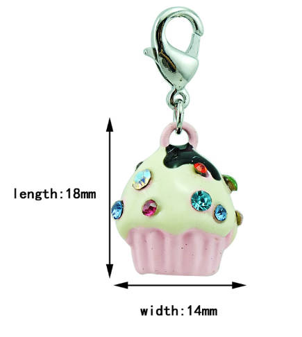 Cupcake Charm | Cupcake Maker Gift | Cupcake Lover Gift | Cupcake Jewelry | Baker Gift