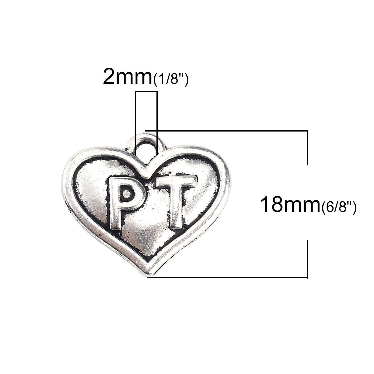 Physical Therapist Charm | Physical Therapist Gift | PT Charm | Love My PT Charm