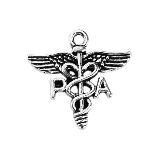 Physician Assistant Charm | PA Jewelry | Physician Assistant Jewelry | Gift for Physician Assistant