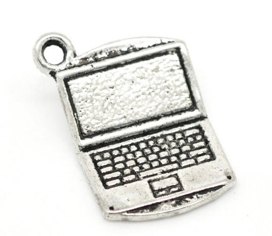 Laptop Computer Charm | Laptop Charm | Tablet Charm | Office Charm | Business Charm