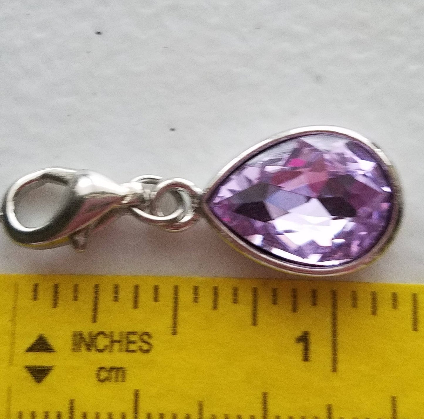 June Birthstone Charm | Alexandrite Charm | June Birthday Charm | Birthstone Jewelry