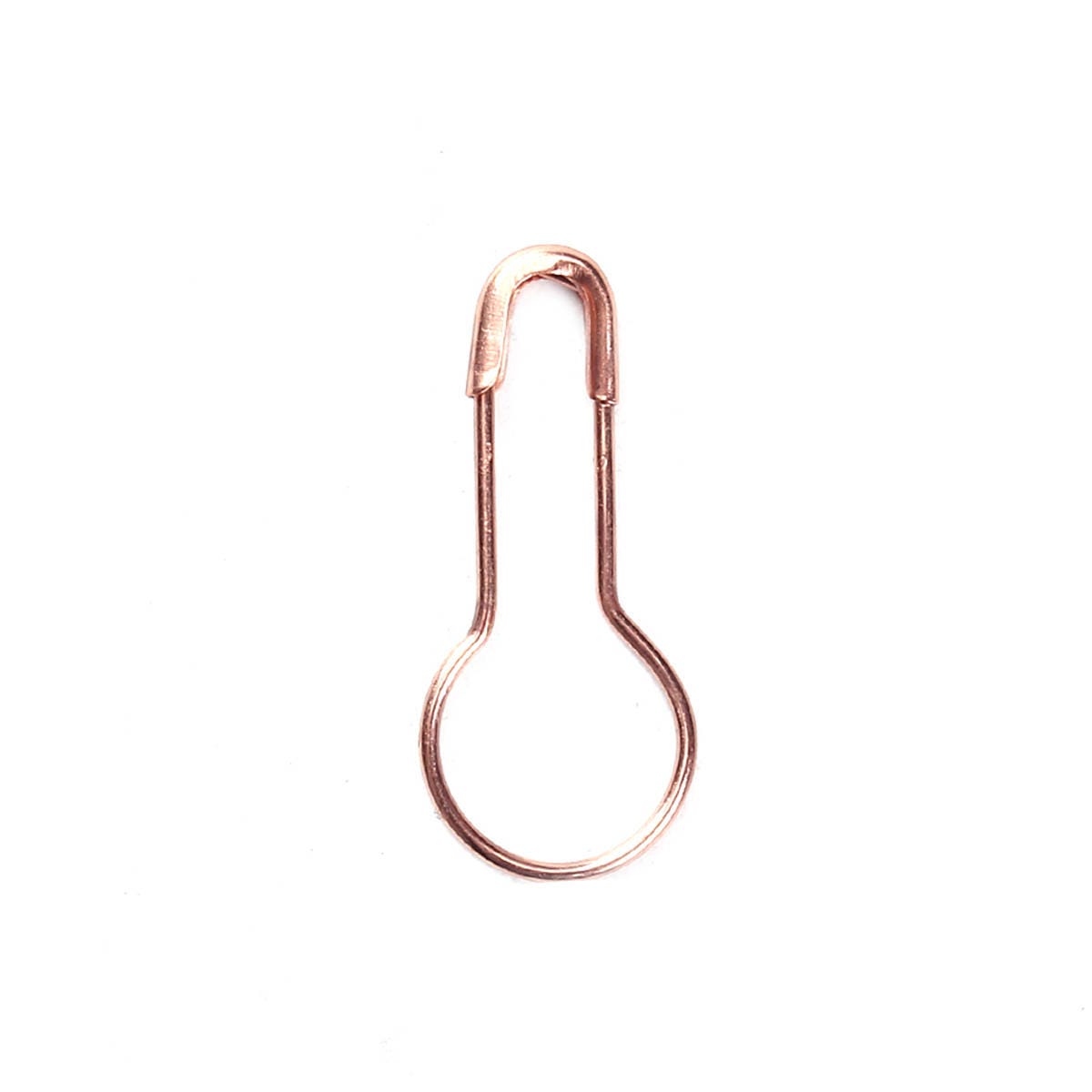 Bulb Safety Pins | Pack of 100 | Rose Gold Bulb Pins | Calabash Pins | Stitch Marker Pins