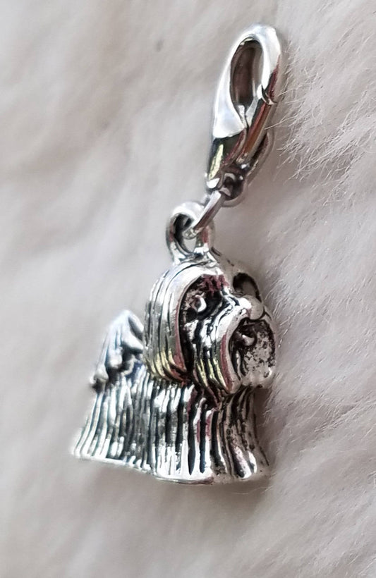 Shih Tzu Charm | Shih Tzu Jewelry | Shih Tzu Mom Gift | Dog Mom Jewelry | Rescue Dog Jewelry