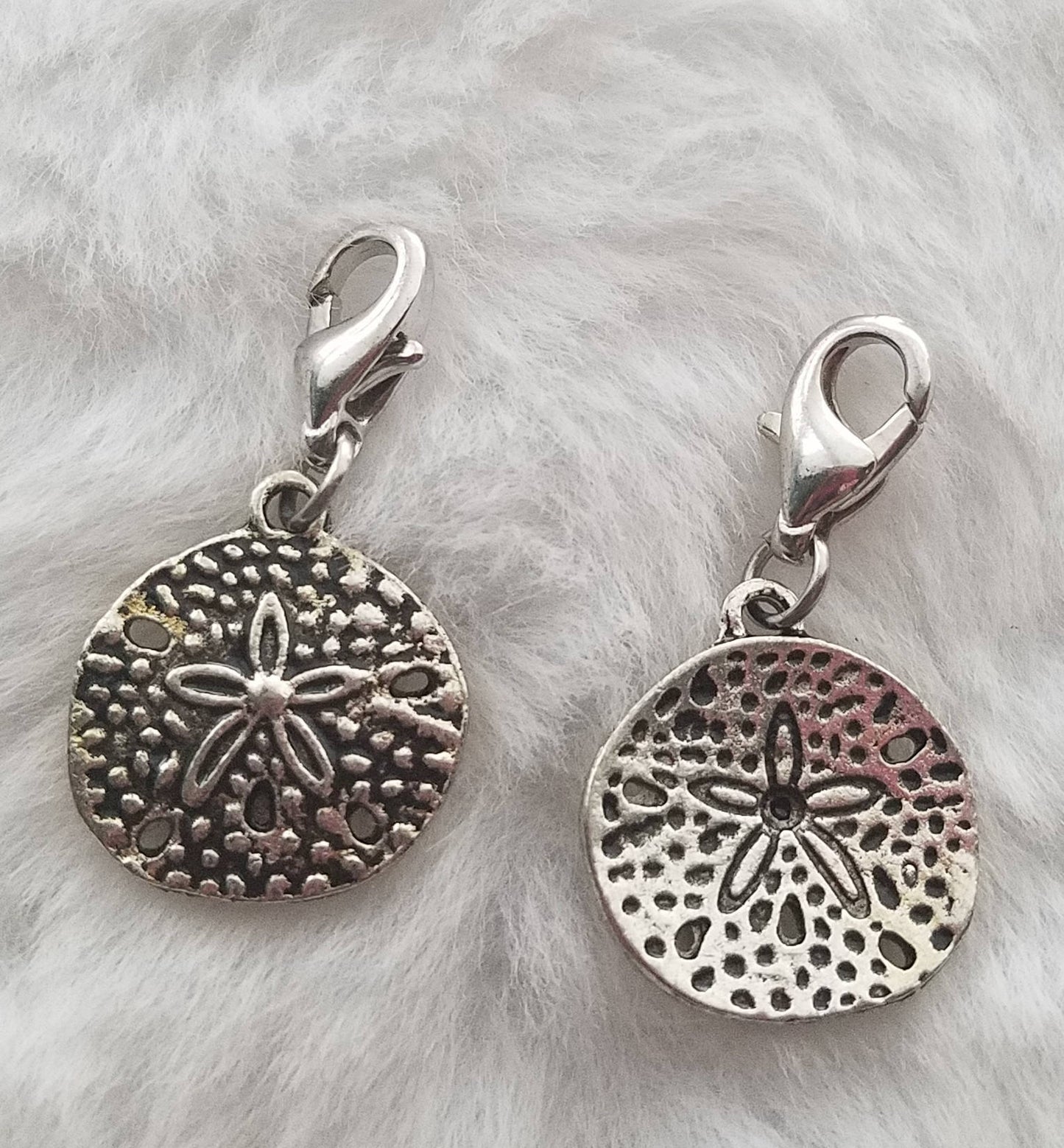 Sand Dollar Charm | Sand Dollar Jewelry | Beach Charm | Mermaid Charm | Ocean Charm