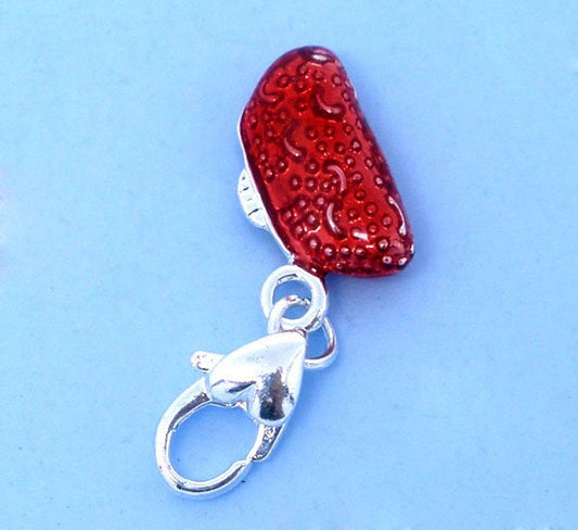 Red Purse Charm | Purse Charm | Purse Jewelry | Fashion Accessory Charm | Clutch Purse Charm