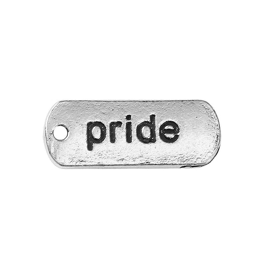 Pride Charm | Pride Tag | Pride Pendant | LGBTQ Pride Charm