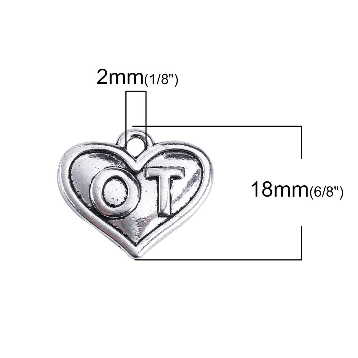 Love My Occupational Therapist Charm | OT Love | Gift for Occupational therapist | Gift for OT | OT Gift