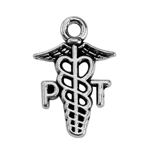 Physical Therapist Charm | Gift for Physical Therapist | PT Jewelry | Physical Therapist Gift