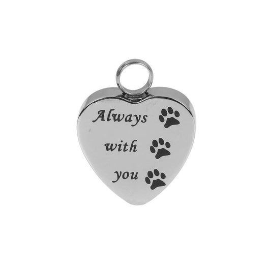 Pet Cremation Urn Pendant | Cremation Pendant | Pet Memorial Pendant | Includes FREE Chain