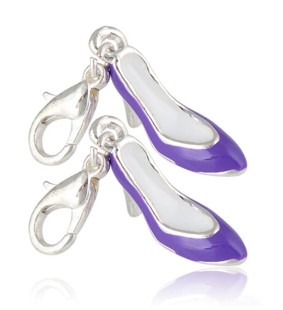 High Heel Shoe Charms | ONE pair | Pump Shoe Charms | 4 colors | Gift for Shoe Lover | Gift for Best Friend