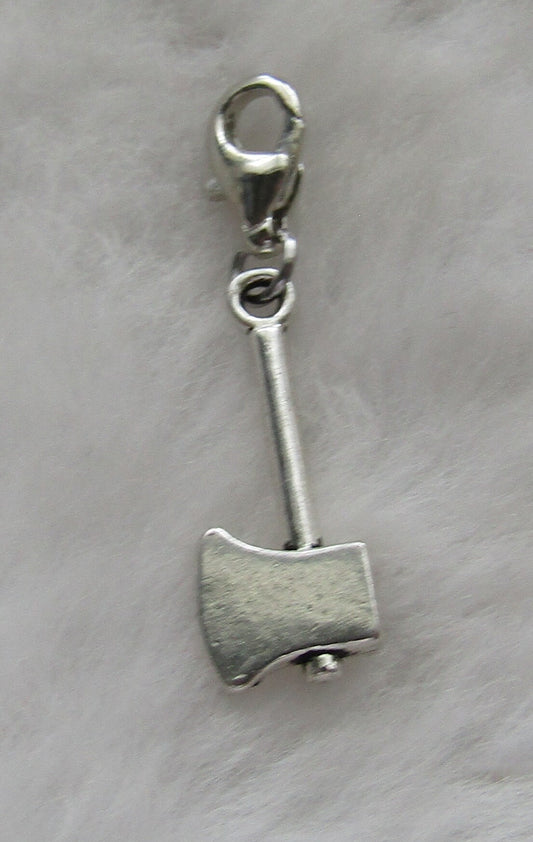 Ax Cham | Hatchet Charm | Weapon Charm | Zombie Charm | Walking Dead Gift