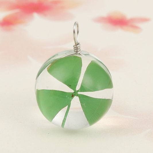 Four Leaf Clover Charms | Shamrock Charms | Luck of the Irish Charms | Good Luck Charms | Package of Four (4) Pendants