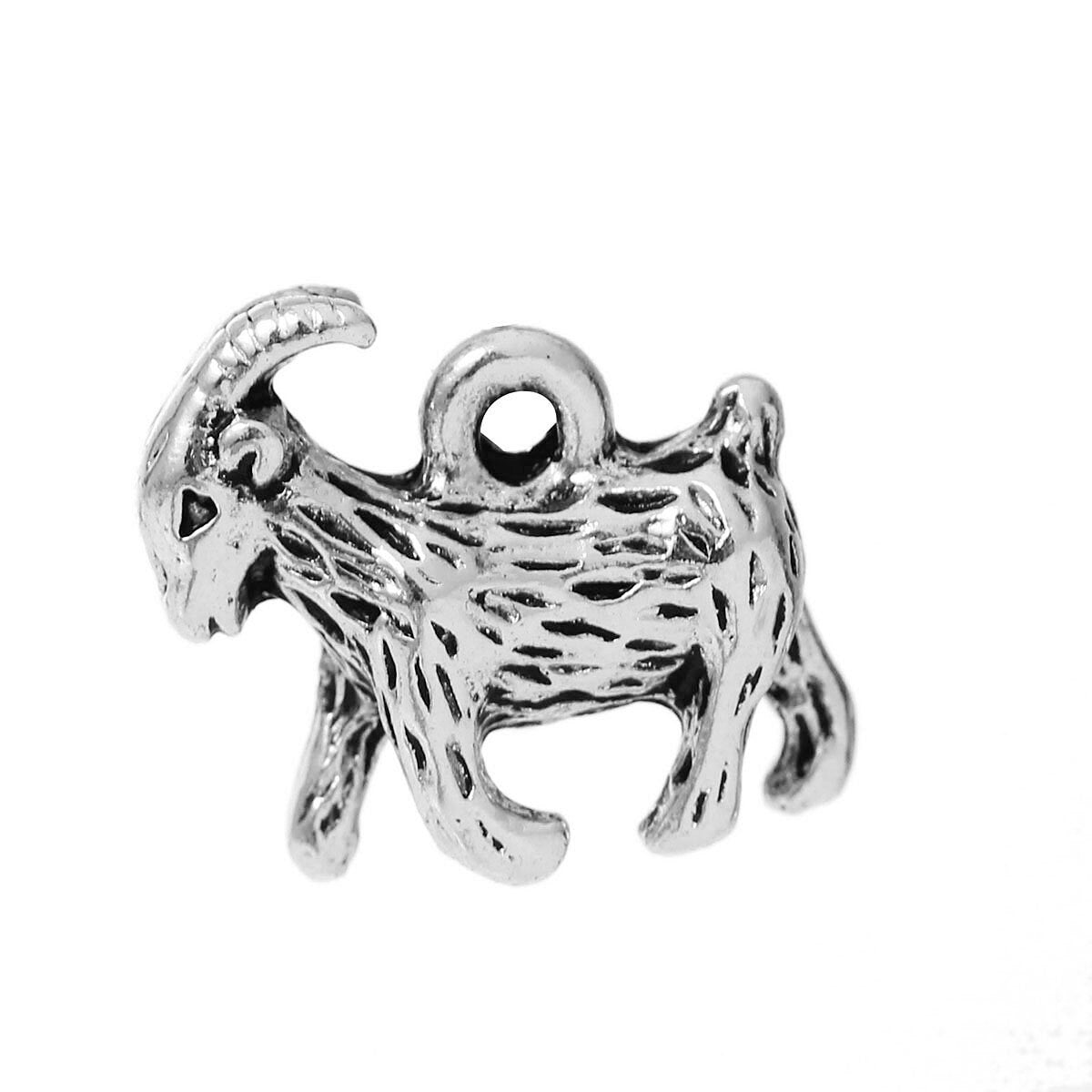 Billy Goat Charm | | Goat Jewelry | Goat Gift | Goat Lover Gift | Goat Mom Gift