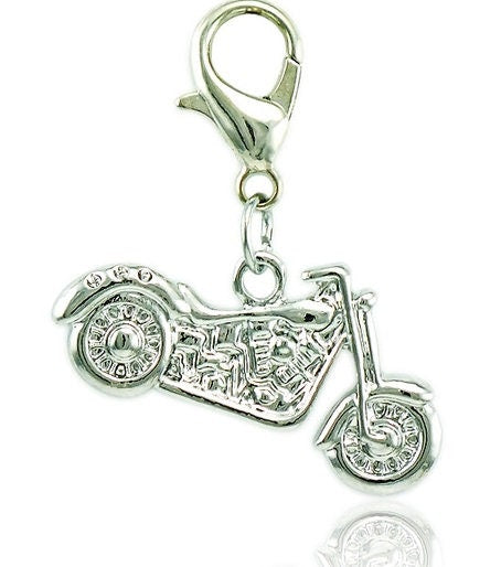 Motorcycle Charm | Motorbike Charm | Motorcycle Jewelry | Biker Charm | Biker Jewelry | Gift for Biker | Biker Gift