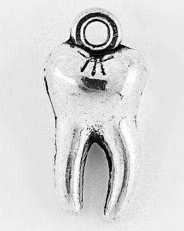 Tooth Charm | Molar Charm | Orthodontist Gift | Dentist Gift | Dental Hygienist Gift | Tooth Fairy Gift