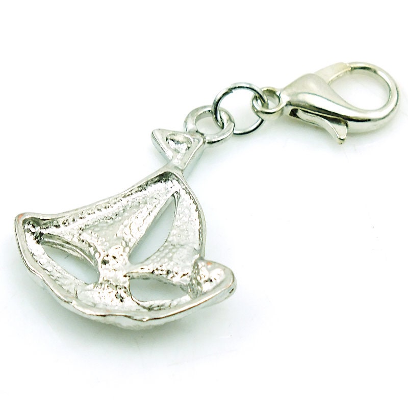 Sailboat Charm | Rhinestone Sailboat | Sailing Charm | Sailing Jewelry | Sailor Gift | Sailor Charm | Nautical Charm