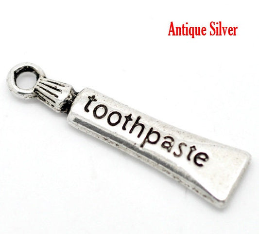 Toothpaste Charm | Dental Charm | Dentist Charm | Hygienist Charm | Gift for Dentist | Gift for Hygienist