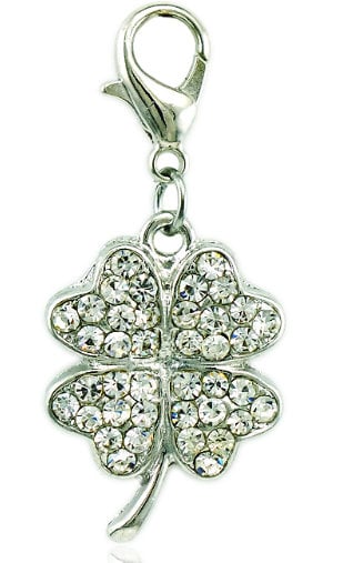 Four Leaf Clover Charm | Shamrock Charm | St. Patrick's Day Charm | Good Luck Charm | Gambling Charm