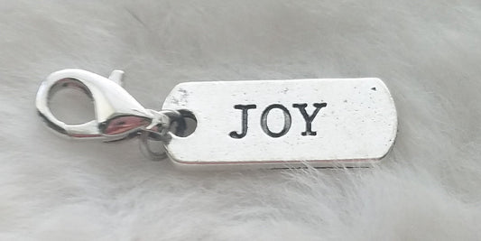 Joy Tag Charm | Joy Charm | Charm for Bracelet